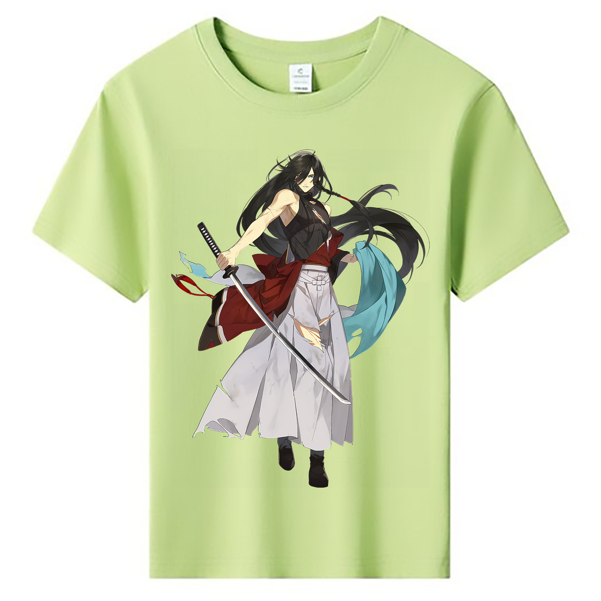 （画像用） 刀剣乱舞 Touken Ranbu 綿100％キッズTシャツ（フロントプリント）